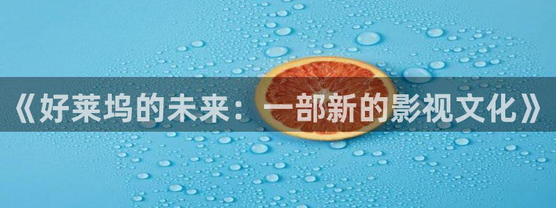 51私人影院：《好莱坞的未来：一部新的影视文化》